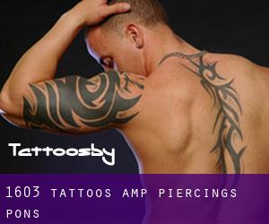 1603 Tattoo's & Piercing's (Pons)