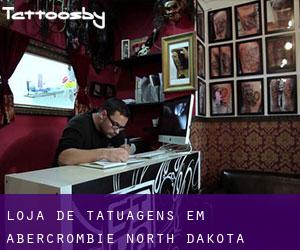 Loja de tatuagens em Abercrombie (North Dakota)