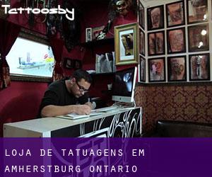 Loja de tatuagens em Amherstburg (Ontario)