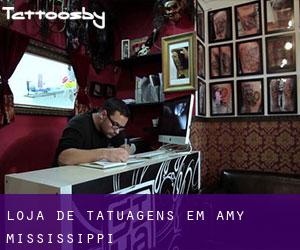 Loja de tatuagens em Amy (Mississippi)