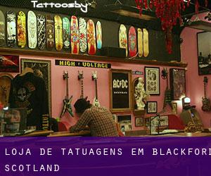 Loja de tatuagens em Blackford (Scotland)