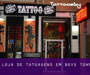 Loja de tatuagens em Boys Town