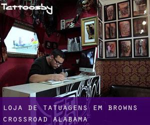 Loja de tatuagens em Browns Crossroad (Alabama)