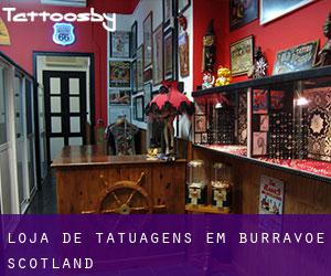 Loja de tatuagens em Burravoe (Scotland)