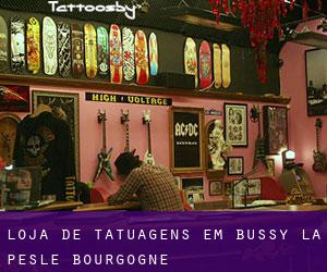 Loja de tatuagens em Bussy-la-Pesle (Bourgogne)