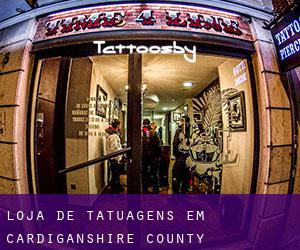 Loja de tatuagens em Cardiganshire County