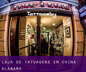 Loja de tatuagens em China (Alabama)