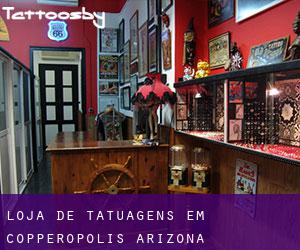 Loja de tatuagens em Copperopolis (Arizona)