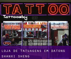 Loja de tatuagens em Datong (Shanxi Sheng)