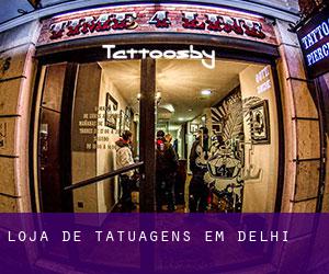 Loja de tatuagens em Delhi