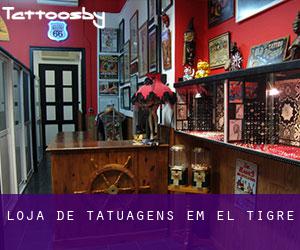 Loja de tatuagens em El Tigre