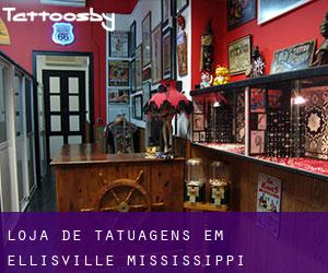 Loja de tatuagens em Ellisville (Mississippi)