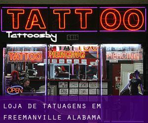 Loja de tatuagens em Freemanville (Alabama)
