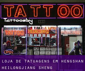 Loja de tatuagens em Hengshan (Heilongjiang Sheng)