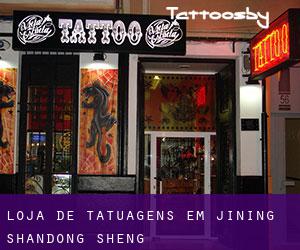 Loja de tatuagens em Jining (Shandong Sheng)