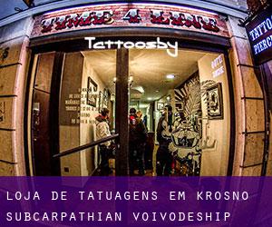 Loja de tatuagens em Krosno (Subcarpathian Voivodeship)