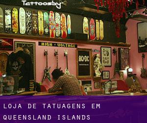 Loja de tatuagens em Queensland Islands