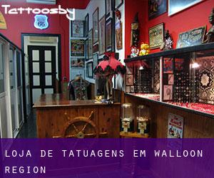 Loja de tatuagens em Walloon Region