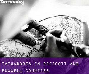 Tatuadores em Prescott and Russell Counties
