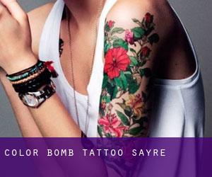 Color Bomb Tattoo (Sayre)