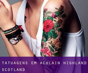 tatuagens em Achlain (Highland, Scotland)