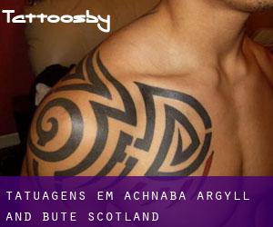 tatuagens em Achnaba (Argyll and Bute, Scotland)