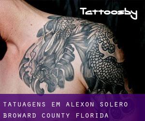 tatuagens em Alexon Solero (Broward County, Florida)