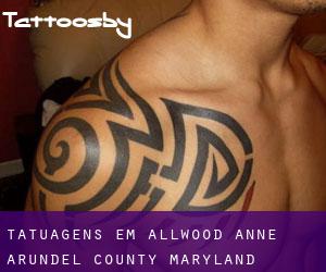 tatuagens em Allwood (Anne Arundel County, Maryland)