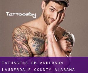 tatuagens em Anderson (Lauderdale County, Alabama)