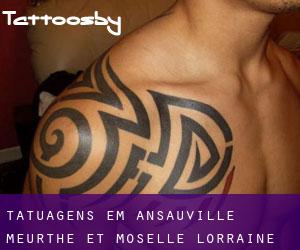 tatuagens em Ansauville (Meurthe et Moselle, Lorraine)