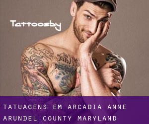 tatuagens em Arcadia (Anne Arundel County, Maryland)