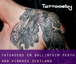 tatuagens em Ballintuim (Perth and Kinross, Scotland)