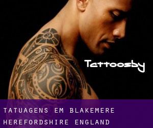 tatuagens em Blakemere (Herefordshire, England)