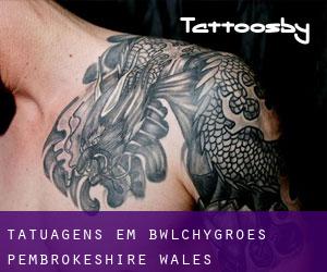 tatuagens em Bwlchygroes (Pembrokeshire, Wales)