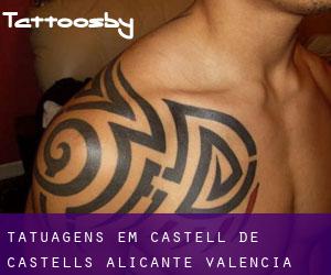tatuagens em Castell de Castells (Alicante, Valencia)