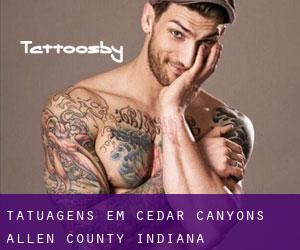 tatuagens em Cedar Canyons (Allen County, Indiana)
