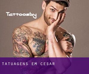 tatuagens em Cesar