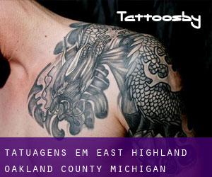 tatuagens em East Highland (Oakland County, Michigan)