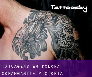 tatuagens em Kolora (Corangamite, Victoria)