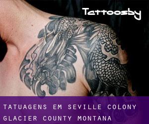 tatuagens em Seville Colony (Glacier County, Montana)