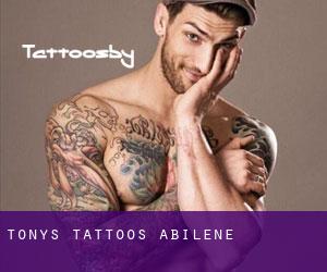 Tony's Tattoos (Abilene)